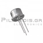 Transistor NPN 25V 0.3A 0.15W 10MHz TO-5