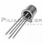 Transistor NPN Vceo:25V Ic:50mA Pc:0,3W 400MHz TO-72