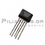 Transistor Dual NPN Vceo:100V Ic:50mA 400mW 50MHz SIP-5