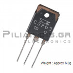 Transistor NPN Vceo:230V Ic:15A Pc:130W 60MHz TO-3P (MT-100)