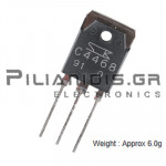 Transistor NPN Vceo:140V Ic:10A Pc:100W 20MHz TO-3P (MT-100)