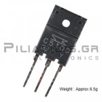 Transistor NPN Vceo:120V Ic:8A Pc:75W 20MHz TO-3PF