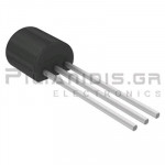 Transistor NPN Vceo:400V Ic:300mA Pc:0.625W TO-92