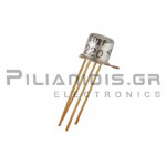 Mosfet N-Ch Vds:50V Id:5mA Vgs:±20V Pd:330mW TO-72