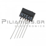 Transistor PNP Vceo:-100V Ic:-0.1A Pc:0.2W 100MHz SIP-5