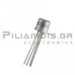 JFET Dual N-Ch Vdg:25V Ig:50mA 0.5W ΤΟ-71