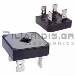 Bridge Rectifier 35Α  200V (140V RMS) Faston