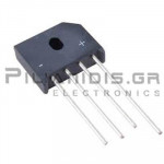 Bridge Rectifier IN-LINE 10Α 560Vrms(800V)