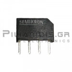 Bridge Rectifier IN-LINE 1.0Α  200V