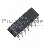 TTL Logic; Monostable multivibrator with Schmitt-Trigger inputs DIP-14