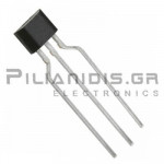 Hall effect sensor single output 3.5 - 20V/50mA 70Gauss SIP-3