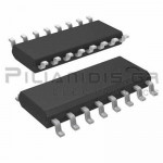 TTL Logic Differential 4-Channel Analog Multiplexer SOIC-16