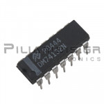 TTL Logic; Quad 2-Input Positive-NAND Schmitt Triggers DIP-14