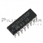 CMOS Logic; 8-Bit Static Shift Register DIP-16