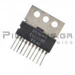 Audio Amplifier 20V 5.2W 45mA SIP-10