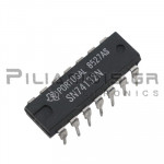 TTL Logic; Quad 2-Input Positive-NAND Schmitt Triggers DIP-14