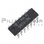 TTL Logic; Dual 4-input Positive-NAND Schmitt Triggers DIP-14