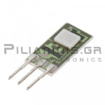 Hall effect sensor single output 6.6 - 12.6V/30mA -550/+550Gauss