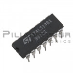 TTL Logic; Hex Schmitt-Trigger Inverters DIP-14