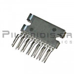 TDA-1510  Dual-Audio Amplifier 18V 12W SIL-13