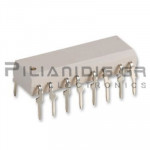 Optocoupler Transistor 4xOut 2,5kV 55V >50% DIP-16
