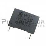 Capacitor ΜKP X2 220nF 275VAC P22.5 ±20%