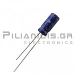 Electrolytic Capacitor  0.47μF  85C 63V Ø5x11mm P2.0