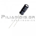 Electrolytic Capacitor  10μF 105C  63V Ø5x11mm P2.0