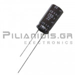 Electrolytic Capacitor  22μF 105C 250V Ø10x20mm P5.0