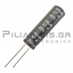 Electrolytic Capacitor  47μF 105C 450V Ø12.5x40mm P5.0