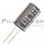 Electrolytic Capacitor  68μF 105C 450V Ø18x31.5mm P7.5