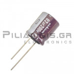 Electrolytic Capacitor  82μF 105C 200V Ø16x20mm P7.5