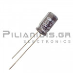 Electrolytic Capacitor  100μF 105C  25V Ø6.3x11mm P2.5