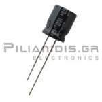 Electrolytic Capacitor  100μF 105C  63V Ø10x12.5mm P5.0