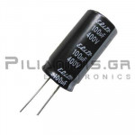 Electrolytic Capacitor  100μF 105C 400V Ø18x36mm P7.5