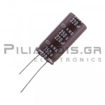Electrolytic Capacitor  220μF 105C 250V Ø18x40mm P7.5