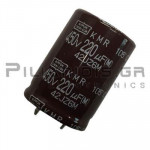 Electrolytic Capacitor  220μF 105C 450V Ø25.4x35mm P10.0 Snap-In