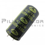 Electrolytic Capacitor  330μF  85C 400V Ø25x50mm P10.0 Snap-In