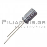 Electrolytic Capacitor  330μF 105C  6.3V Ø6.3x11mm P2.5