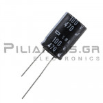 Electrolytic Capacitor  470μF  85C 100V Ø16x25mm P8.0