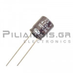Electrolytic Capacitor  470μF 105C  25V Ø10x12.5mm P5.0