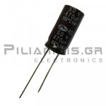 Electrolytic Capacitor  470μF 105C  50V Ø10x20mm P5.0