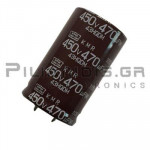 Electrolytic Capacitor  470μF 105C 450V Ø30x50mm P10.0 Snap-In