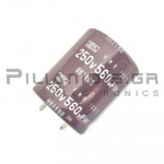 Electrolytic Capacitor  560μF 105C 250V Ø25.4x30mm P10.0 Snap-In