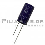 Electrolytic Capacitor  680μF 105C  63V Ø16x30mm P7.5