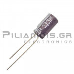 Electrolytic Capacitor  820μF 105C  6.3V Ø8x15mm P3.5