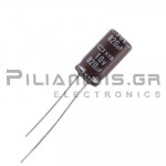 Electrolytic Capacitor  820μF 105C  10V Ø8x15mm P3.5