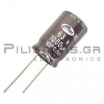 Electrolytic Capacitor  1000μF 105C  63V Ø16x25mm P7.5