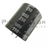 Electrolytic Capacitor  1000μF 105C 250V Ø35x40mm P10.0 Snap-In