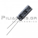 Electrolytic Capacitor  2200μF 105C  6.3V Ø8x20mm P2.5